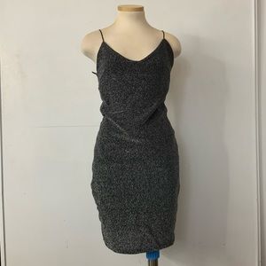 Black and silver dress